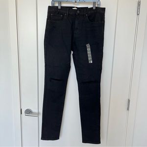 Pacsun Skinny Jeans Black Sz 32x32 New